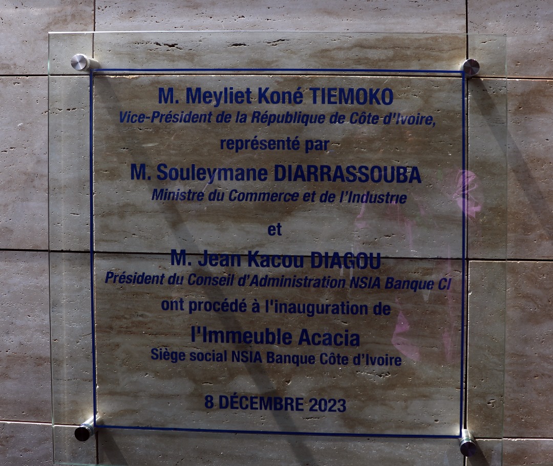 Inauguration du nouveau siége de NSIA Banque. - photo 8